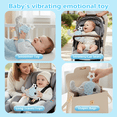 thumbnail image 6 of Baby Vibrating Sleep Soother Dinosaur 3 Adjustable Vibration Modes Portable Sleep Soothing Doll Toy, 6 of 10