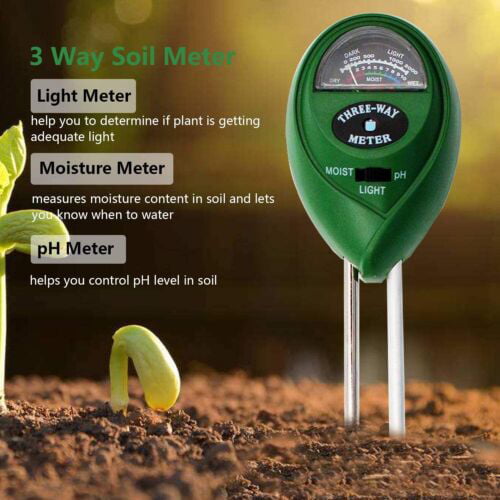 Details about   XLUX T10 Soil Moisture Sensor Meter Soil Water Monitor Hydrometer for Gardening 