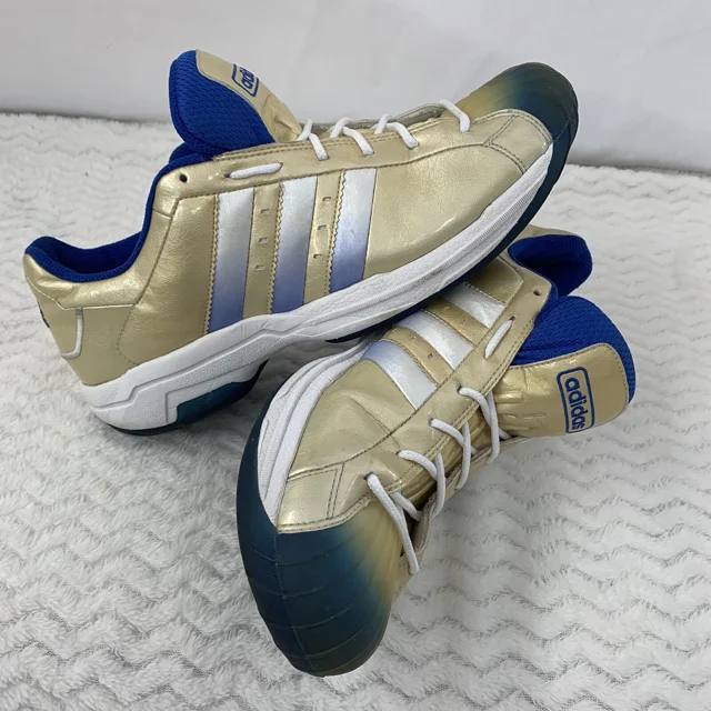 Adi - das Die Marke Mit Den 3 Steifen Sneakers Gold Size 13 Shoes 677673 03/02