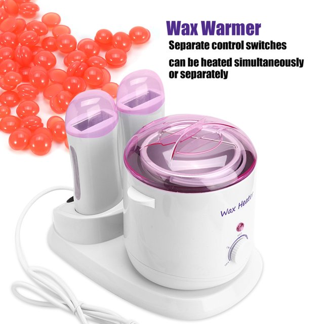 Wax Heater, Separate Control Switches Waxing Machine, 180W Body Salon for Beauty Salon US Plug 110V