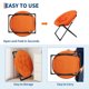 thumbnail image 3 of Yeshouse Silla de piso plegable extragrande con asiento de felpa antideslizante para adolescentes y adultos, ideal para dormitorio o sala de estar, 3 of 9