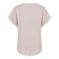 thumbnail image 6 of Weikingp Cute Tops For Women Dressy Tops For Women Casual T Shirts For Women Shirts For Women Dress Shirts For Women Pink 2XL, 6 of 9