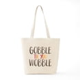thumbnail image 6 of CafePress - Gobble Wobble Tote Bag - Unisex Canvas Tote Bag, Beige, 1-Piece, 6 of 7