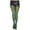 Hunter Green, variant on Women's Plus size backseam pantyhose 820Q-BLACK