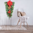 thumbnail image 3 of MesaSe PVC Pine Needle Pendant Artificial Flowers Upside Down Rattan Durable Material Simulation Plants Pendants Christmas Swag, 3 of 10