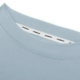 thumbnail image 5 of HAOTAGS Men's Round Neck Quick Dry Sport Shirts Athletic Workout Tops Active Shirt Gray Size L, 5 of 6