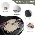 thumbnail image 3 of Universal Car Trunk Mat 29"x39", Halloween Waterproof Cargo Liner, Non-Slip Durability Cargo Mat, Fall Farmhouse Spooky Branches Flowers Beige All Weather Rear Trunk Protector for Car SUV, 3 of 9