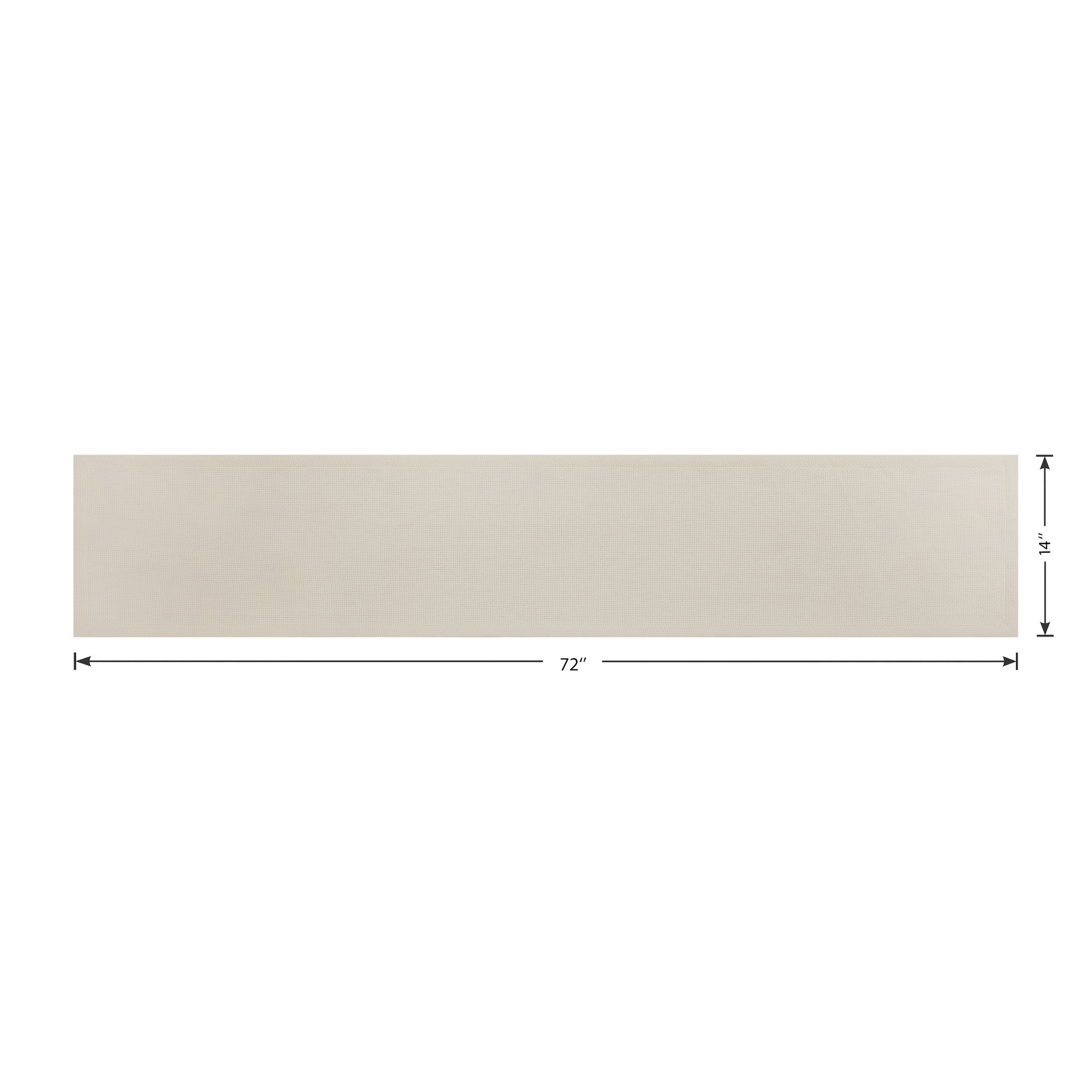 Mainstays Woven Cotton & Polyester Table Runner - 14 x 72 Inches photo 4