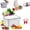 (Gray, Large), variant on Fruit Storage Containers for Fridge, 2026 New Airtight Produce Storage Containers with Lids, Stackable Refrigerator Organizer Bins for Berries, Vegetables, Lettuce, Grapes (Blue, Large)