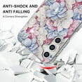 thumbnail image 2 of MyBat Pro Mood Series Case (with Diamonds) for Samsung Galaxy A15 5G - Floral Gems, 2 of 5