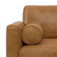 thumbnail image 3 of Simpli Home Morrison 42 inch Wide Mid-Century Modern Arm Chair in Sienna, 3 of 12