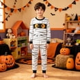 thumbnail image 2 of FEDPOP Toddler Boys Girls Halloween Pajamas Kids 2 Pieces Allover Prints Jammies Set Pjs Sleepwear 3T, 2 of 7