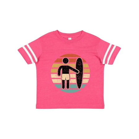 

Inktastic Surfing Retro Sunset for Surfer Gift Toddler Boy or Toddler Girl T-Shirt