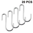 thumbnail image 1 of ShenMo 20 Pack Heavy Duty S Hooks Porte-Pots S Crochets en Forme, 1 of 5
