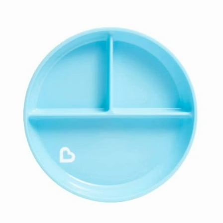 Munchkin Stay Put Divided Suction Toddler Plates