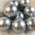 thumbnail image 3 of 5-30 piezas/lote de globos de metal cromado grandes de látex, globos de helio dorados, plateados y verdes para fiestas de cumpleaños, bodas y Navidad, 3 of 5