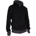 thumbnail image 4 of amropi Mens Kangaroo Jacket for Dad and Baby Carrier Hoodie Pullover Sweatshirt Black,XXL, 4 of 6