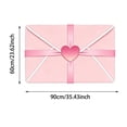 thumbnail image 3 of zhangmingg Valentine's Day Heart Envelope Doormat Non- Coconut Fiber Rug with Rubber Backing for Outdoor Front Door, 3 of 4