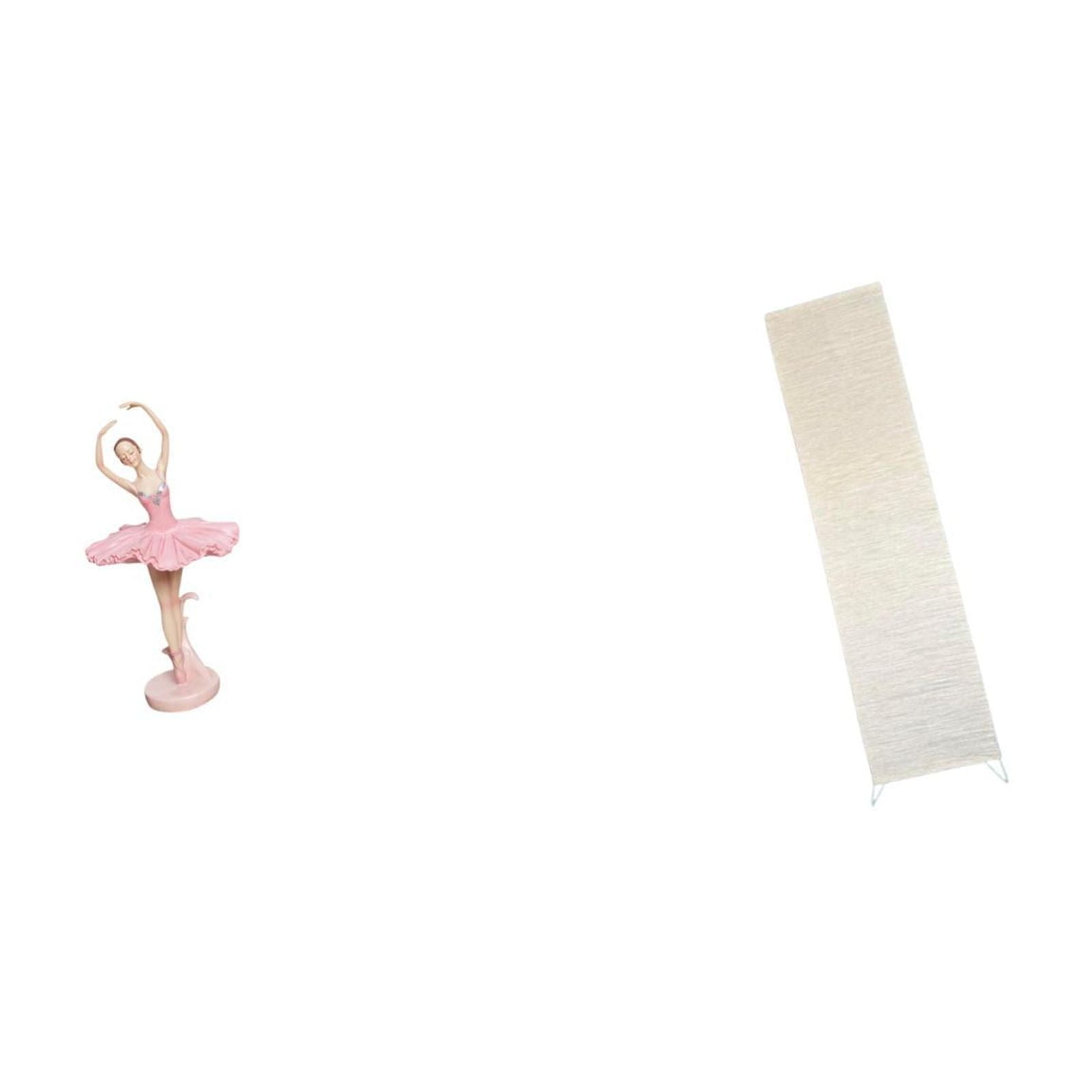 Ballet Girl Statue Floor Lamp Shade Resin Material for Living Room Bedroom Office Desktop Decoration