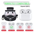 thumbnail image 2 of Funda para AirPods 3 Celeyearnirs con diseño luminoso de doctor de la peste en TPU, 2 of 6