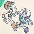 thumbnail image 4 of Disney Toy Story Woody Buzz Lightyear Alien Pullover Hoodie and French Terry Shorts Newborn to Little Kid, 4 of 5