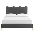 thumbnail image 5 of Current Performance Velvet Queen Platform Bed-MOD-6733, 5 of 7
