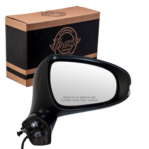 Brock Power Mirror for 2013-2018 ES350 Turn Signal Indicator Puddle Lamp Heated Right 8791033A81C0