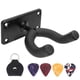 thumbnail image 1 of Colgador de Guitarra Nikou Soporte de Pared Metal, 1 of 9