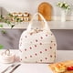 thumbnail image 4 of Bolsa De Almuerzo De Pana, Fiambrera Isotérmica, Bolsa De Almuerzo Portátil Y Resistente Al Agua, Bonita, Para La Oficina, El Aula O Picnics, Color Rosa, 4 of 7