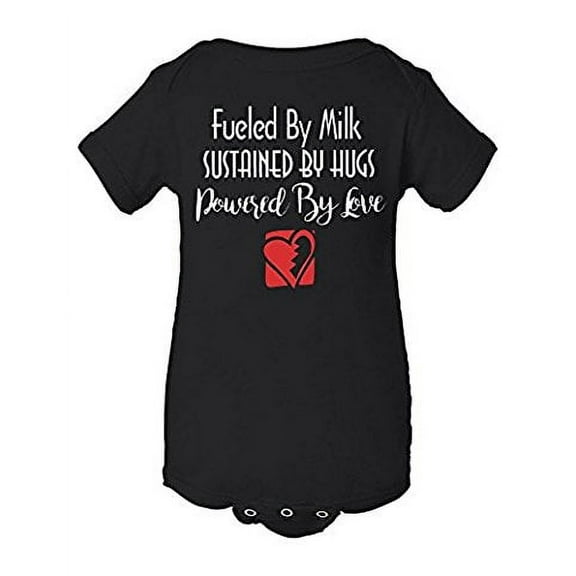 Fasciino - Cute Baby Onesie Bodysuit Fueled by Milk Powered by Love (Sizes: NB-24M)