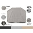 thumbnail image 3 of Covermates Grill Cover - Heavy-Duty Polyester, Weather Resistant, Drawcord Hem, Grill and Heating-Ripstop Grey, 3 of 8