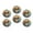 C1620, variant on Glass Refrigerator Magnet 6Pcs Magnetic Fridge Sticker,Decor for Kitchen,Whiteboard,Cabinet,Colorful Ice Cream Cone Design In The Style Of Pop Art