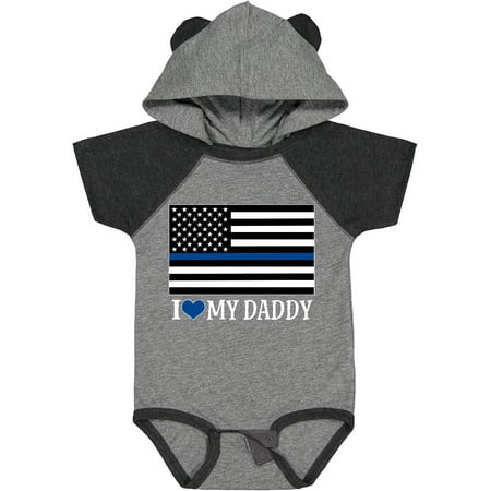 

Inktastic Police Officer Daddy Law Enforcement Gift Baby Boy or Baby Girl Bodysuit