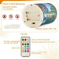 thumbnail image 5 of Yayeee Flameless Candles with Remote Flickering Battery Operated Multi Color Changing, Sea Window, 5 of 7