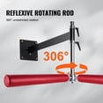 thumbnail image 2 of KFFKFF Wall-Mounted Rotating Boxing Bar, Modifiable Punching Rotating Bar, Boxing Quickness Coach with Mitts, Crimson Reaction Boxing Bar, Boxing Workout Gear for Kickboxing, MMA, 2 of 9