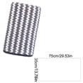 thumbnail image 3 of Toalla de Felpa Coral Rayada de Secado Rápido 75x35cm - Poliéster Suave Ultra Absorbente, Opciones de Color Degradado, Sin Pelusa para Secado de Baño/Rostro/Cabello para Hombres y Mujeres, 3 of 6