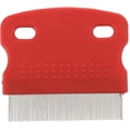 thumbnail image 1 of Peine de dientes finos para limpiar pulgas, cepillo para perros y gatos, aguja de acero inoxidable, rejilla dentada para eliminar pulgas, peine para perros y mascotas., 1 of 5