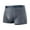 Dark Gray, variant on Pitauce Men's Traceless Modal Underwear Ice Silk Boxer Briefs Ultra-Thin Soft Breathable Panties Seamless Underpants