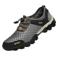 thumbnail image 2 of Zapatillas de deporte para hombre, transpirables, cómodas, calzado masculino para Fitness, deporte de verano Gris Yinane Zapatillas de deporte para hombre, 2 of 8