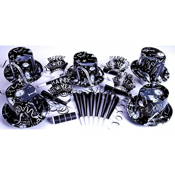 Silver Ebony Party Kit for 50