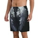 thumbnail image 2 of Fotbe Elegant Feathered Floral Wings Trajes de Baño Estampados para Hombre, Shorts de Verano de Secado Rápido, Ropa de Playa, Bañadores-Medium, 2 of 6