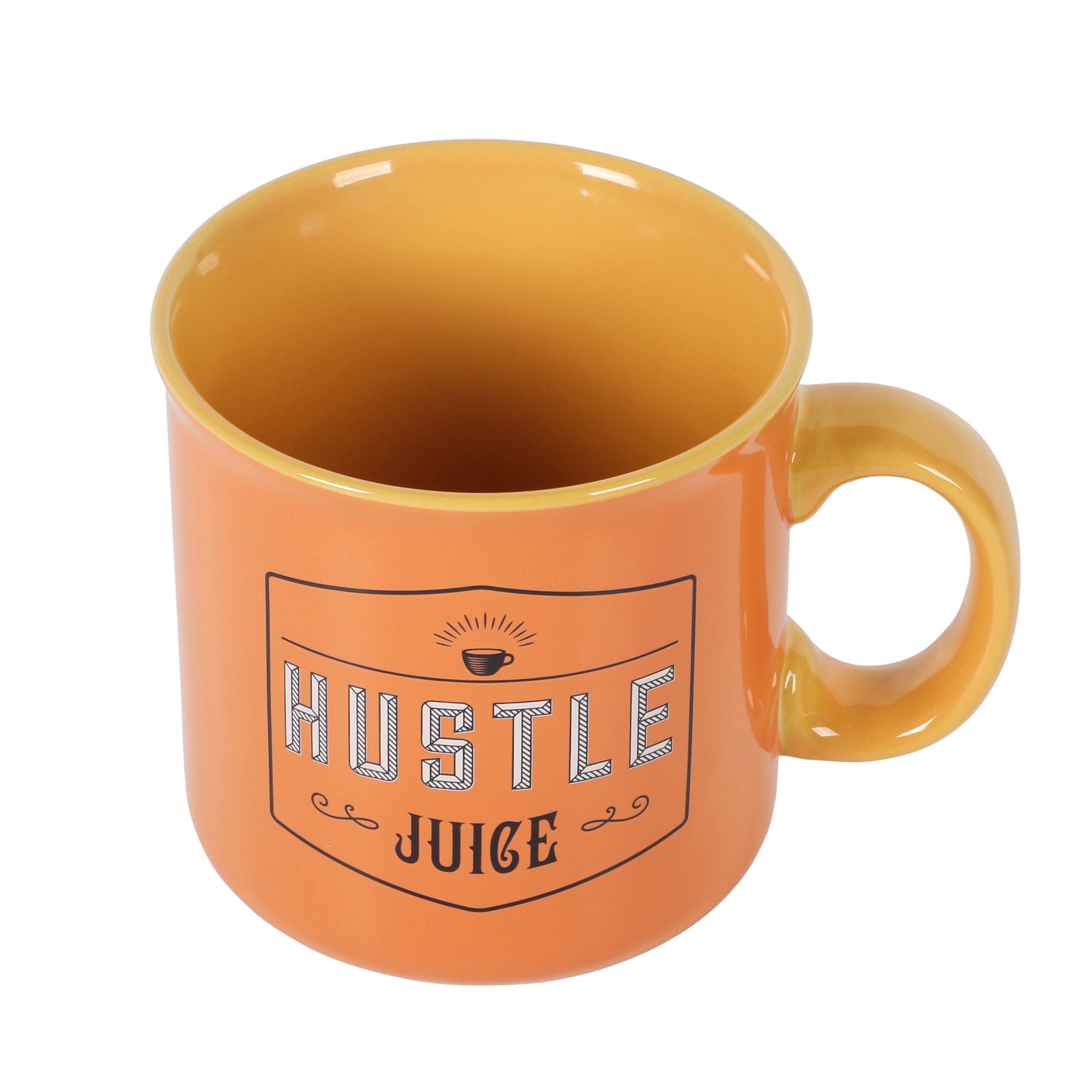 Wanda June Home Hustle Juice 20-ounce Orange Stoneware Mug by Miranda Lambert