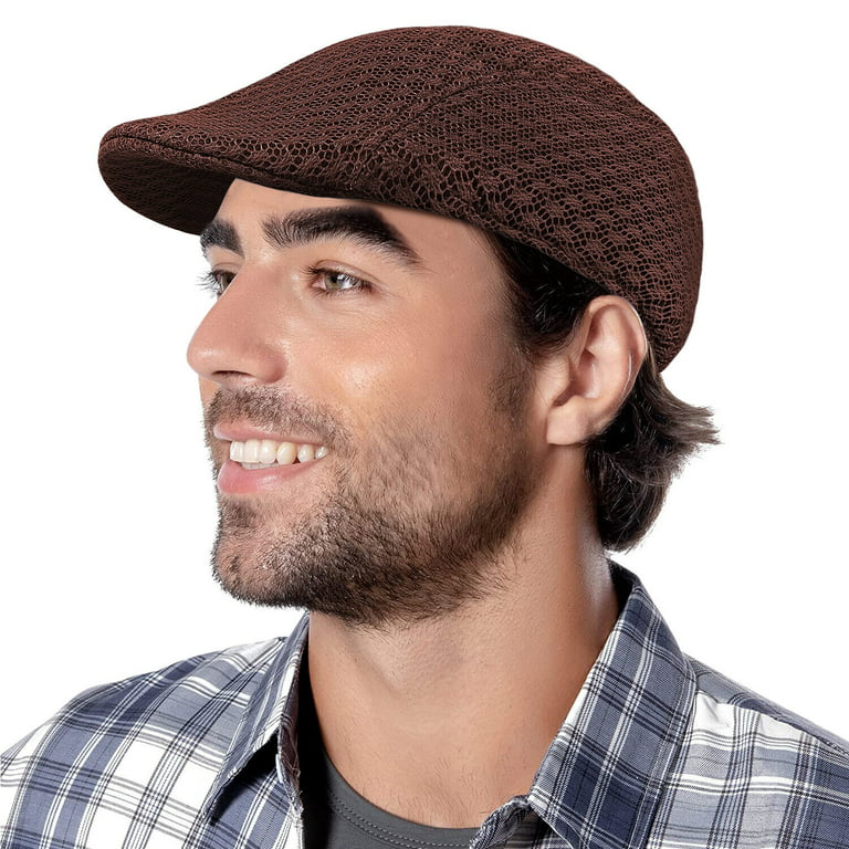Irish Linen Newsboy Hat, Slim Fit Flat Cap for Men, Lightweight, Ivy,  Scally, Gatsby, Cabbie Style, Imported from Ireland at  Men’s  Clothing