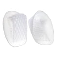 thumbnail image 1 of 2Pcs U Shape Heel Cups Plantar Fasciitis Insert Soft for Women Men Clear, 1 of 8
