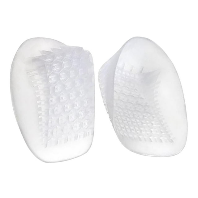 2 uds. Copas de talón en apariencia de U para reducir la fatiga, absorción de , insertos suaves para fascitis plantar, espolones óseos, jinwen Cojín de talón