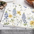 thumbnail image 6 of CounterArt "Lovely Blues" 4-Pack Reversible Flexible Plastic Tabletop Placemats, 6 of 8