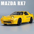 thumbnail image 1 of 1:24 Mazda RX7 Alloy Sports Car Model Diecasts Metal Toy Racing Vehicles Car Model Simulation Sound and Light Childrens Toy Gift, 1 of 6