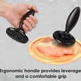thumbnail image 3 of YAOMOBB Metal Base Burger Press Reversible Meat Tenderizer Dual Sided Marinating Prep Tool SteakPoultry Pounder, 3 of 5