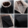 thumbnail image 4 of Men Winter Jacket Windproof Warm Coat, 4 of 5