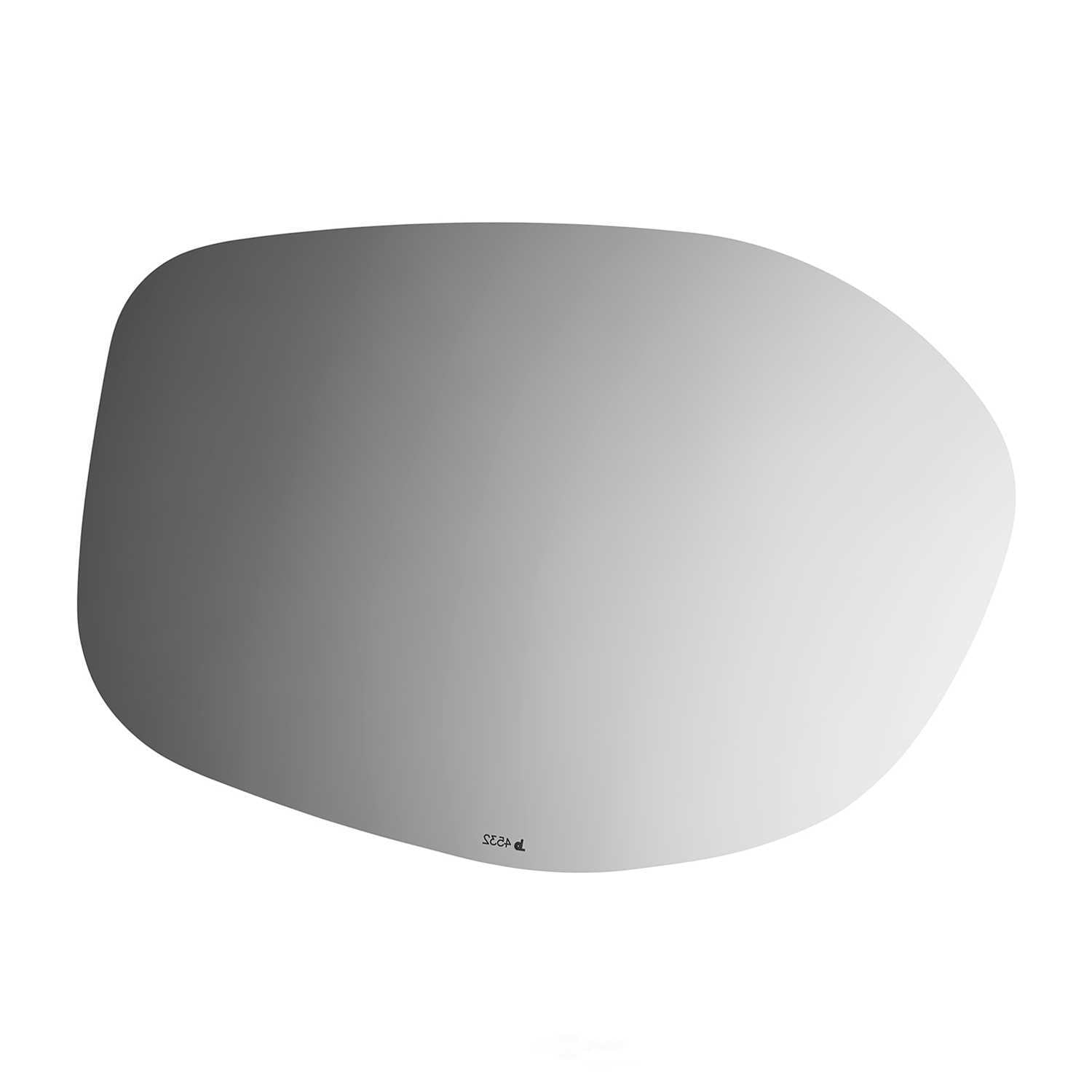 Burco Side View Mirror Replacement Glass - Clear Glass - 4532